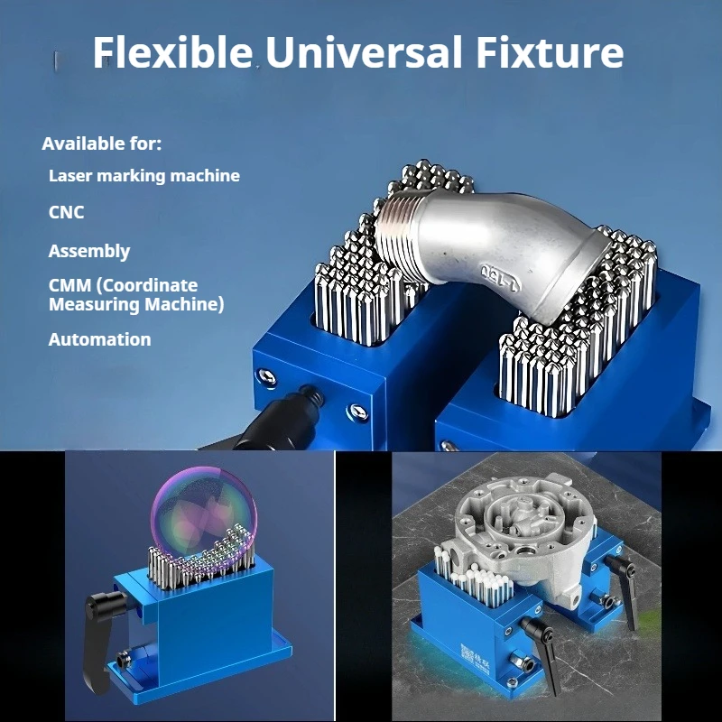 Flexible Fixture Partition Vise Laser Marking Machine CNC Tooling Fixture  Special-Shaped Profiling Jig for CNC Machining