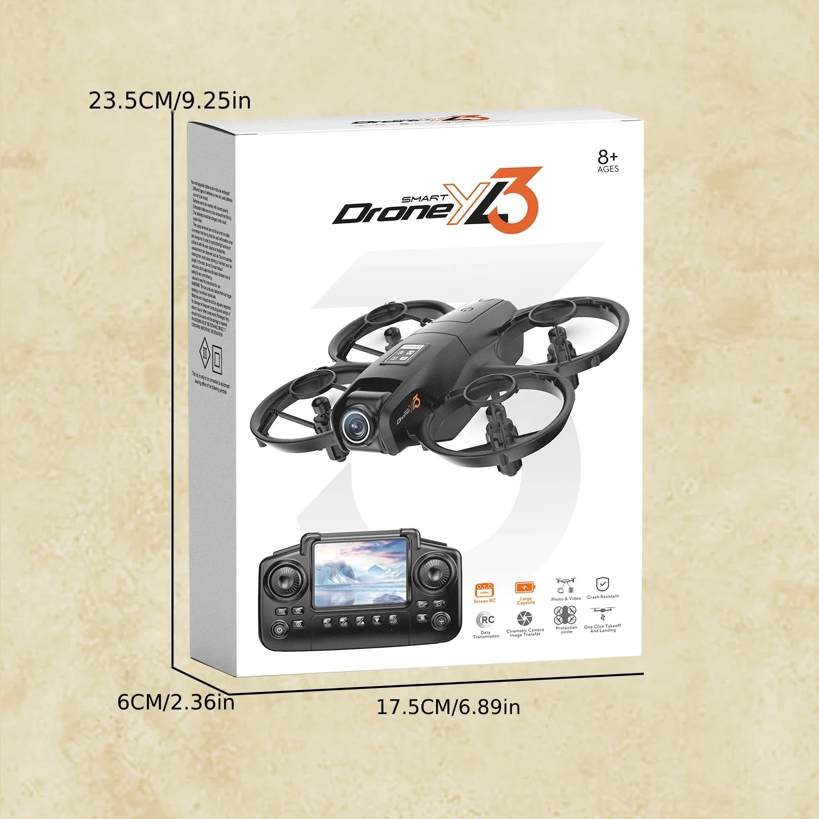 Drone de Viaje Plegable YL3 con Doble Cámara HD Antivibración, Control por Gestos y Posicionamiento por Flujo Óptico S00a917c823c04587b2dbc8759f9dd86fZ