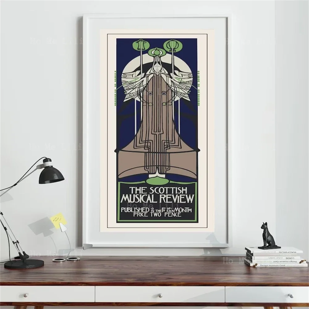 Charles Rennie Mackintosh Set of 3 Piece Wall Art Exhibition Posters