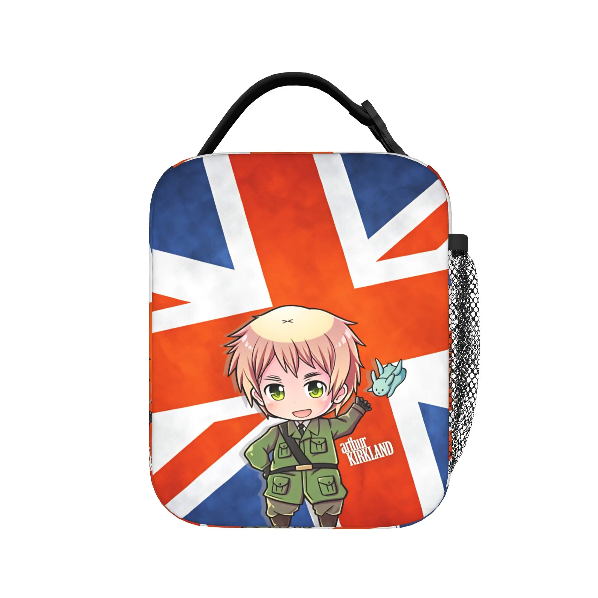 Hetalias Axis Powers Characters and their National Flag Lunch Bag  Casual Lunch Box Outdoor Picnic Portable Thermal Lunch Bags