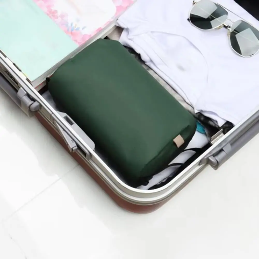 Oxford Cloth Waterproof Storage Bag Waterproof Multi Compartment Toiletry Organizer Dry Wet Separation Travel Wash Bag Bathroom