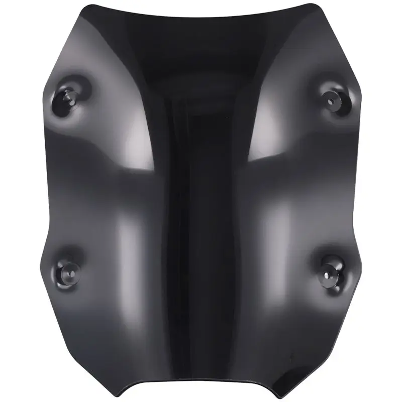 Latest Motorcycle Sport Windshield Windscreen Wind Deflector Motorcycle Accessories Gray