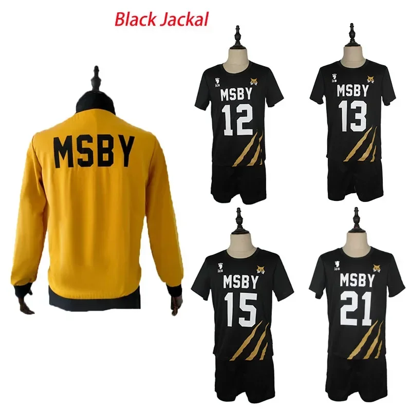 Msby black jackal cosplay costume Hinata Shoyo kiyoomi sakusa Kotaro bokuto Atsumu Miya jersey coat jacket sport suits MN7