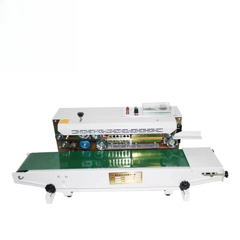 FR‑900 Automatic Continuous Film Sealing Machine Industrial Plastic Bag Pouch Packaging Sealing Equipment