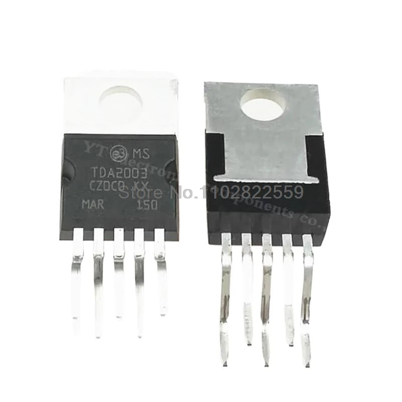 10pcs/pac TDA2030 TDA2030ATDA2003A TDA2050A TDA2003 TDA2050