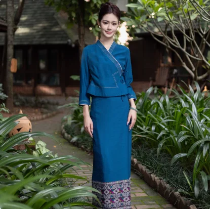 

Chinese Yunnan Dai People's Self-cultivation Tea Clothing