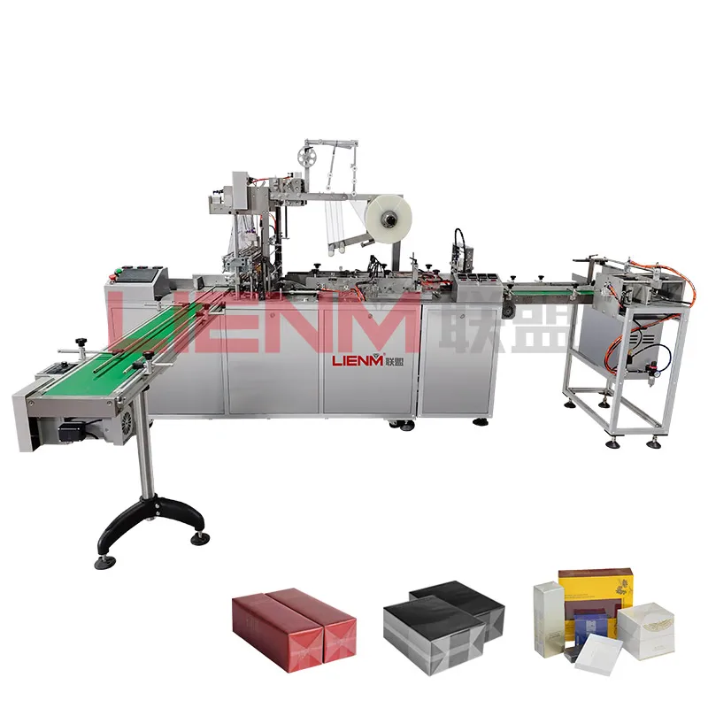 LIENM Automatic Small Box Cellophane Box Cigarette Rolling Machine