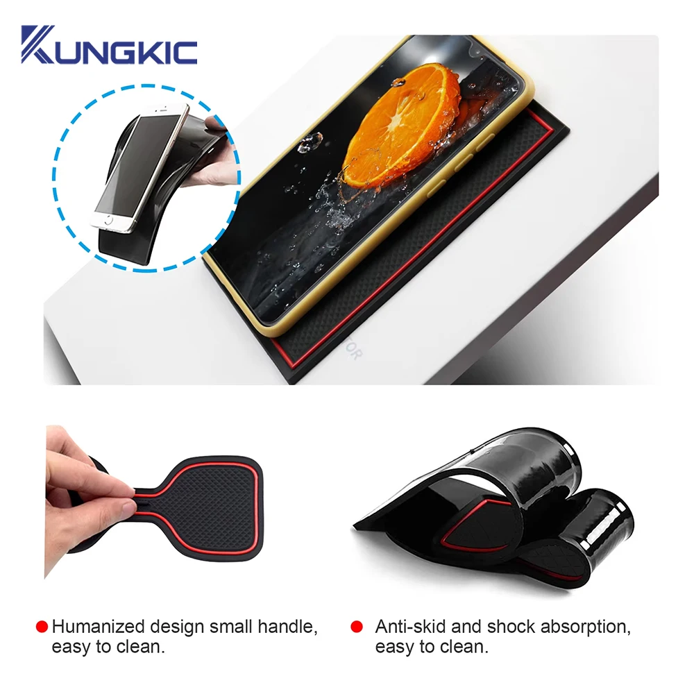 Car Door Groove Mat for Dacia Duster 3 2024 2025 2026 Anti-Slip Door Gate Slot Pats Auto Interior Dacia Duster 3 Accessories