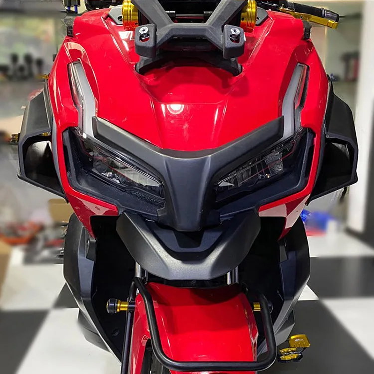 ABS素材のブラックパイプスポイラー,オートバイアクセサリー,アンダーラップトップ150, 2019-2021