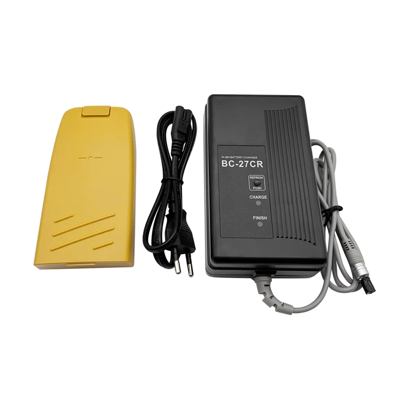 BT-52QA Battery With BC-27CR Charger BT52QA ( 3 PIN ) For Top-con Total Stations Surveying Equipments