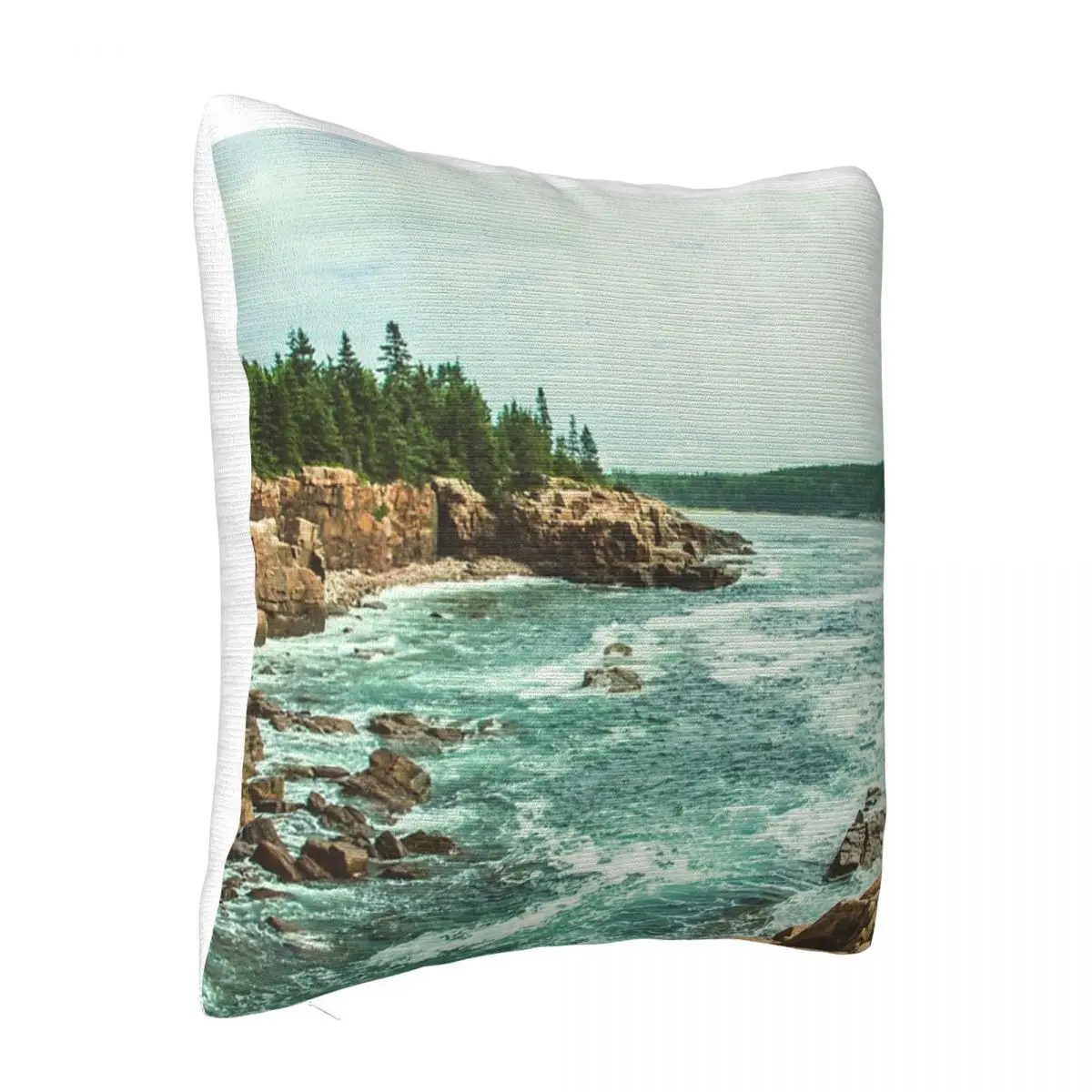 Acadia Coastline - National Park Ocean Pillow Cover Home Decor Items Decoration For Bedroom Pillow Case Pillow Cover