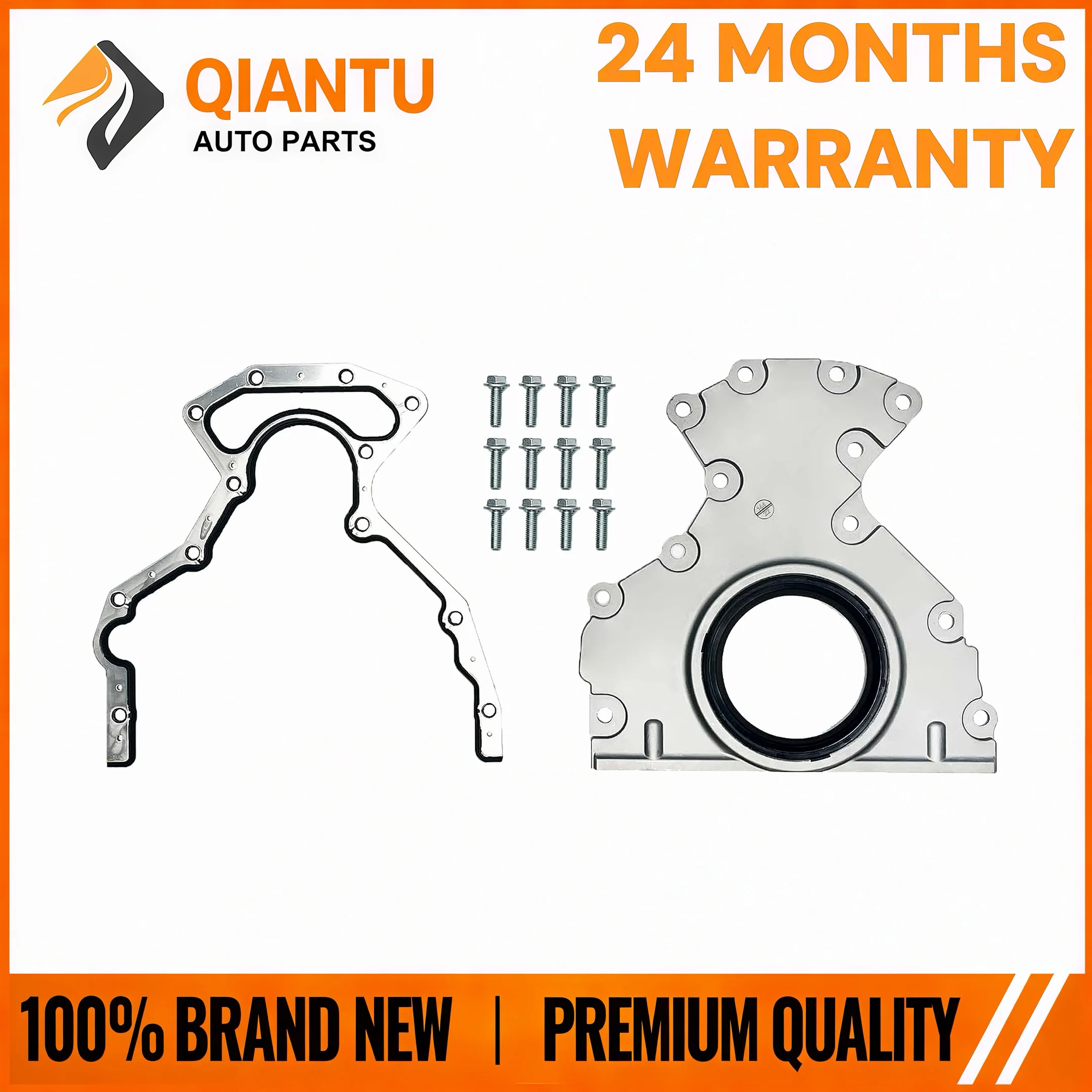 For Chevrolet GM LS-Series Engines High-Quality Rear Main Seal Cover Gasket and Bolts Kit 635-518 12633579 12639250