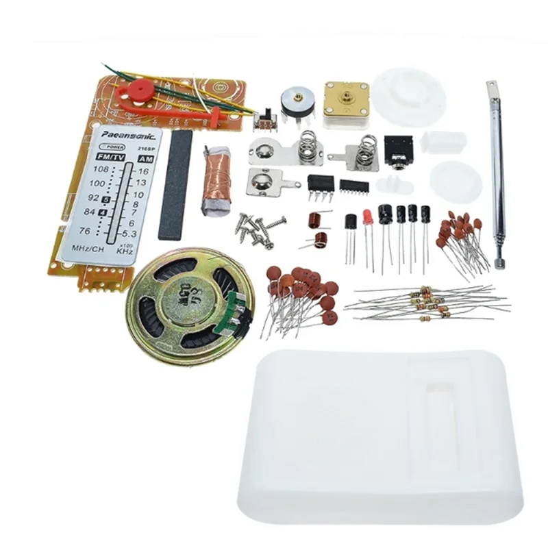 CF210SP AM/FM Stereo Radio Kit DIY Electronic Assemble Set Kit For Learner July DropShip DIY laboratory