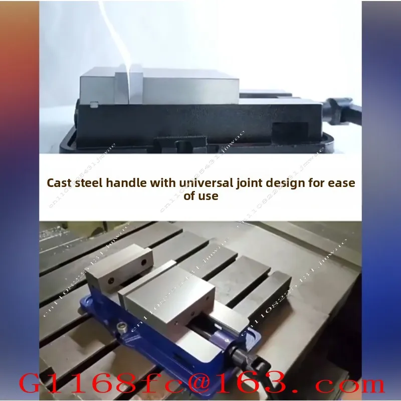4 Inch Fixed Type Flat Pliers Milling Machine Heavy-duty Precision Pliers Machine Vice CNC Machining Center
