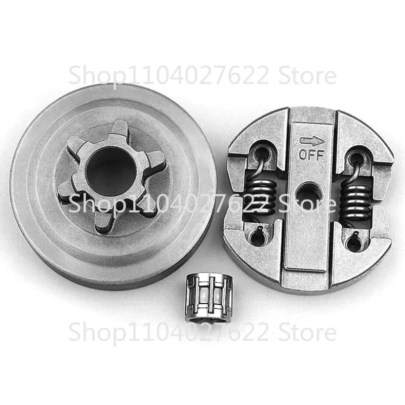 1Set Clutch & Clutch Drum & Needle Bearing Fit for Chinese Chainsaw 2500 25CC