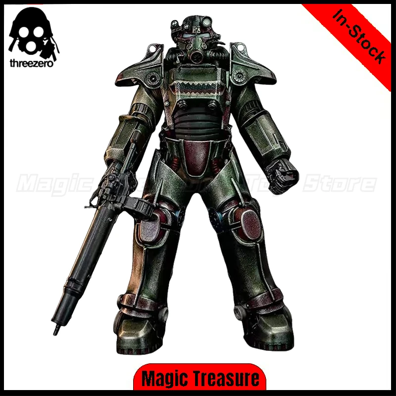 Threezero 3A 3Z0774 Fallout T-45 Hot Rod Shark Power Armor Подвижная модель меха Коллекция игрушек