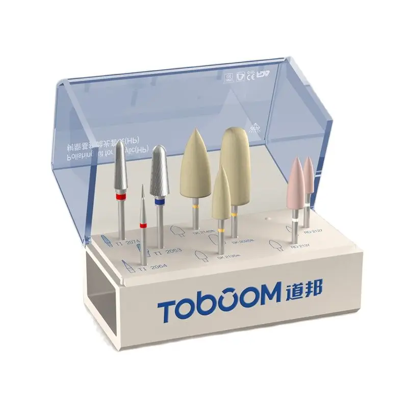 

Набор полировальных инструментов Toboom HP0308D для акрила, 8 шт./комплект