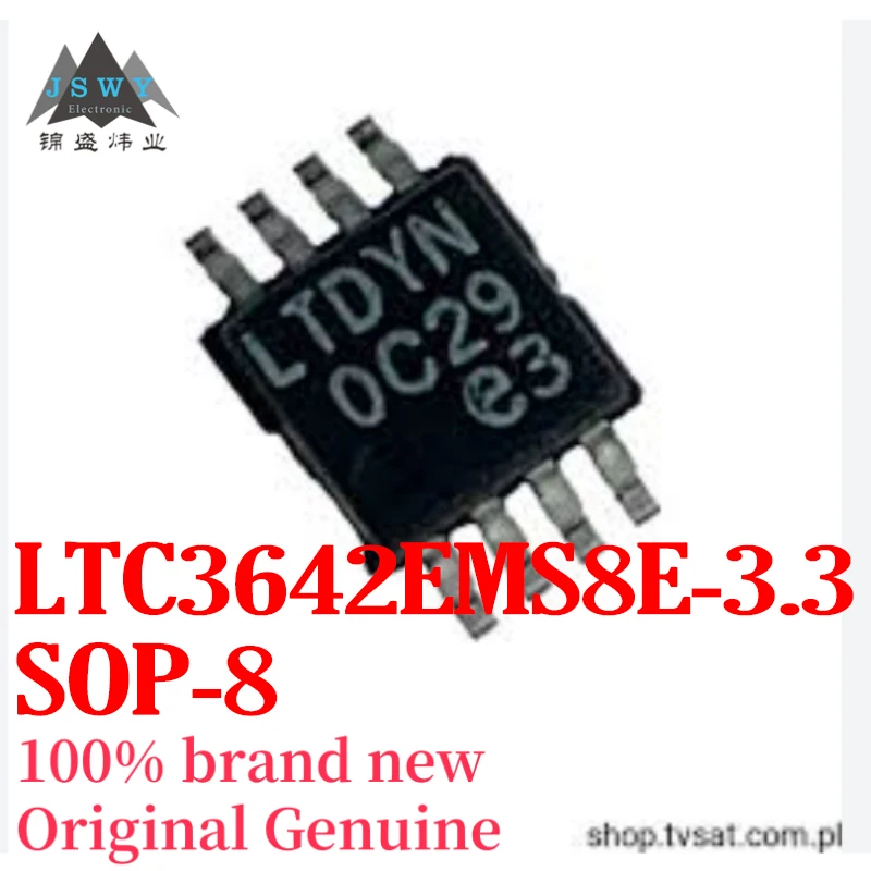 

(3/50pcs) LTC3642EMS8E-3.3 LTC3642EMS8 MSOP-8 Switching Regulator Genuine Product Free Shipping