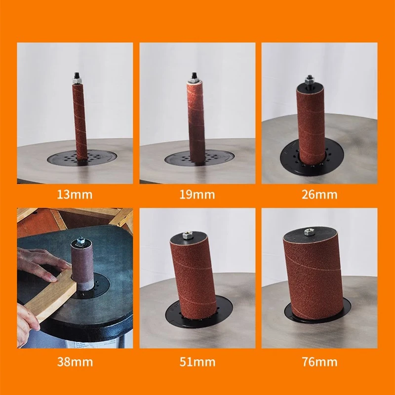 2in1 Small Portable Electric Woodworking Sanding Polishing Abrasive Belt Sander Machine Spindle Oscillating Sander