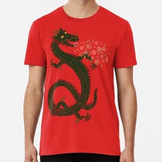 Dragon Flower Breathing S to 5XL Made in the USA T-Shirt