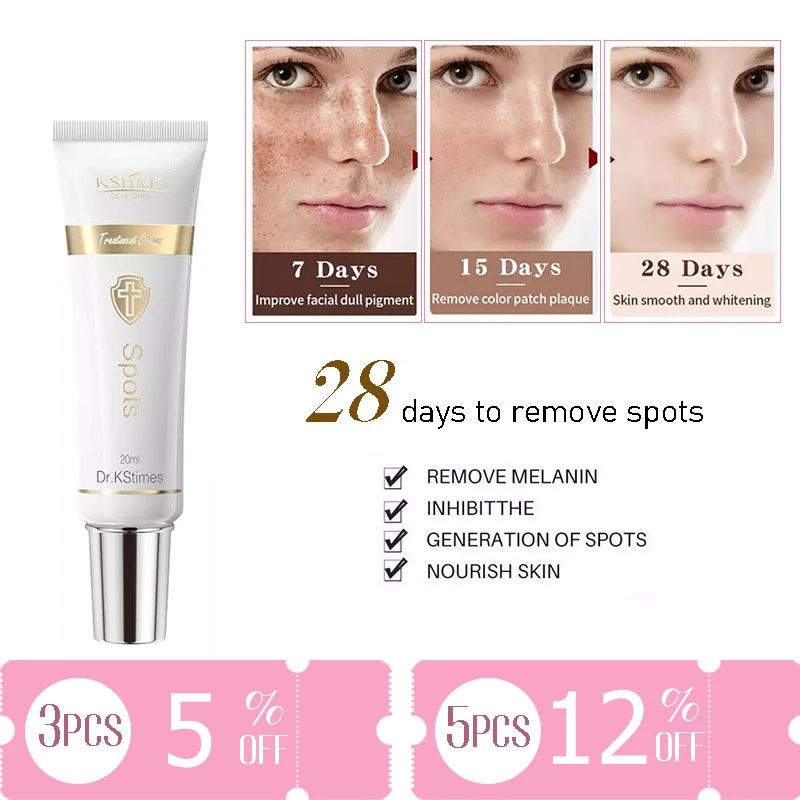 

Dark Spot Freckle Removing Cream 7 Days Pigmentation Removal Whitening Face Night Cream