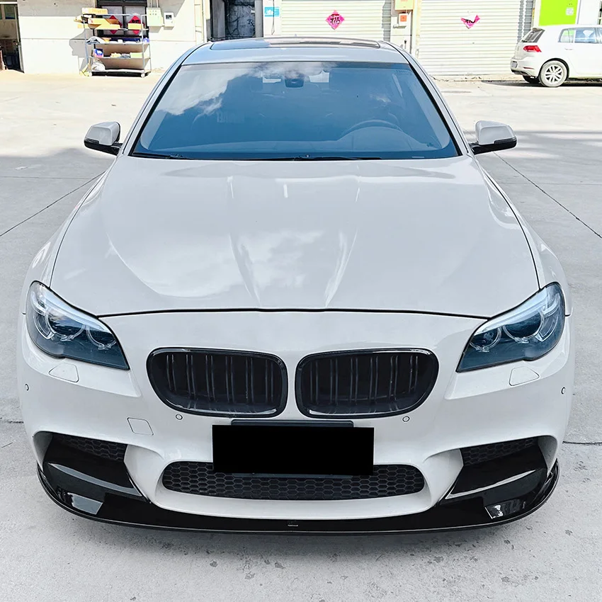 

Car Front Bumper Lip Spoiler Diffuser Splitters Body Kit Aprons Cover Guard Trim For BMW 5 Series F10 F11 M5 2011-2017