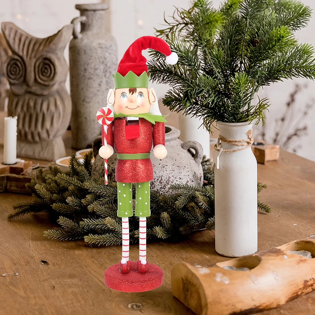 

Nutcracker Ornament Christmas Nutcrackers Candy Decorations Wood Ornaments Figurine