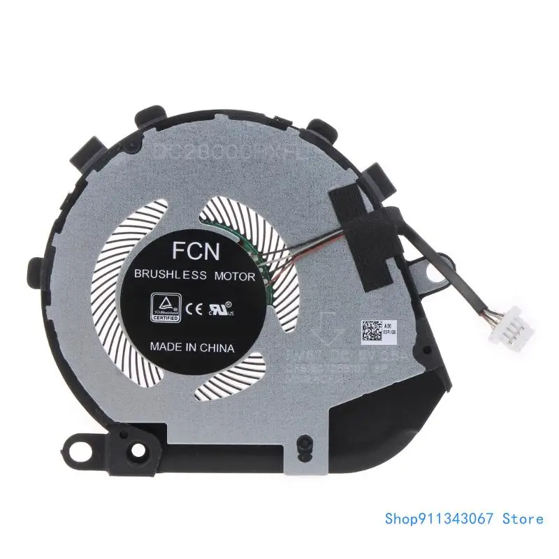 

New Original CPU Cooling Fan Cooler For Dell 7410 2-in-1 Fan DC28000PXSL DPJG0 0DPJG0 Radiator 5V 0.4A Drop shipping