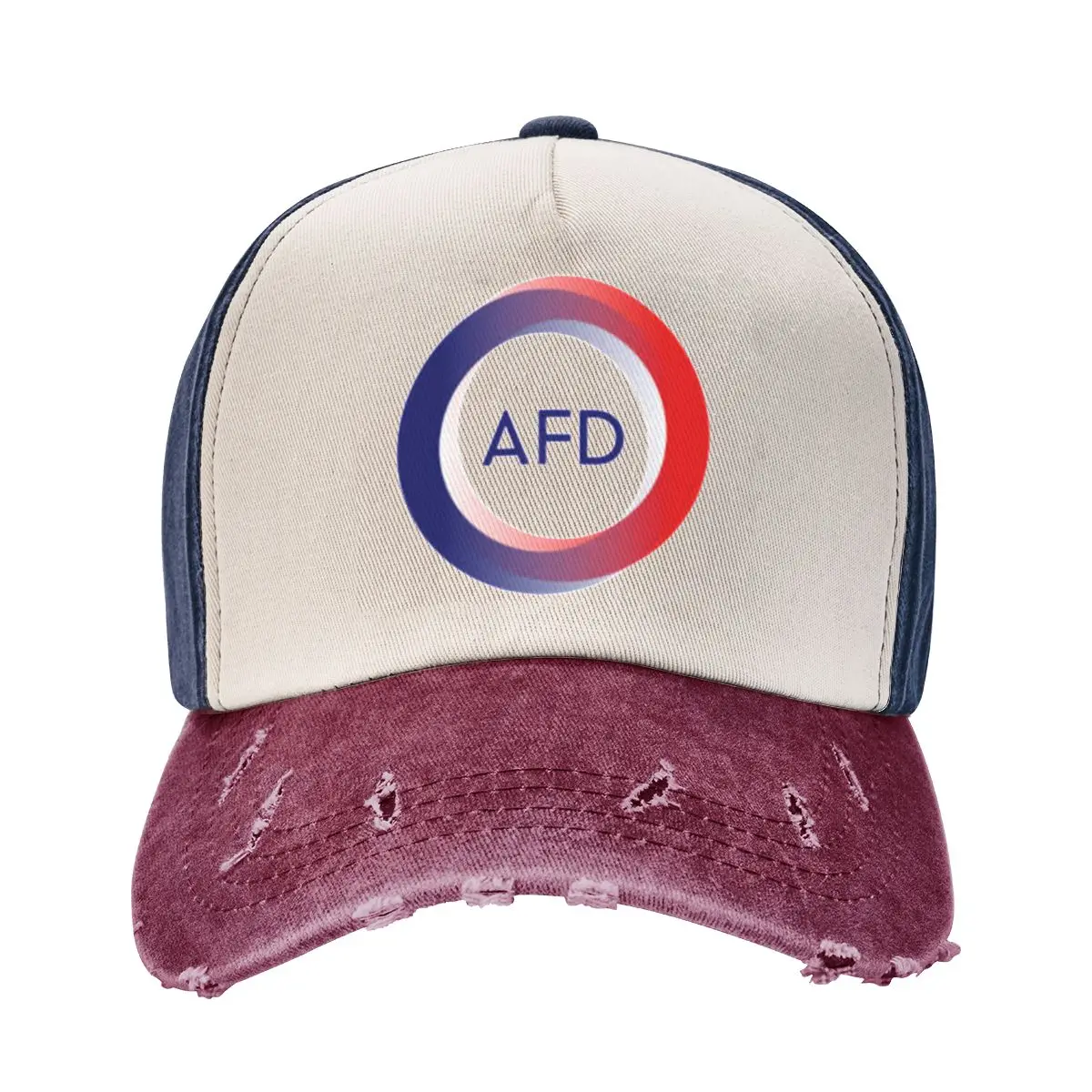 AFD Alternative Baseball Caps Casual Distressed Denim Snapback Hat Outdoor All Seasons Travel Adjustable Fit Hats Cap