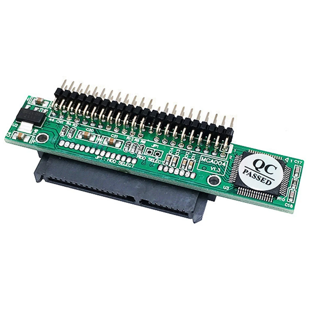 

2.5in SATA To IDE SSD Adapter 7+15-Pin Female To 44-Pin Male SSD Adapter Card 150MB/s Hot Swap Support ATA 66/100/133 for Laptop
