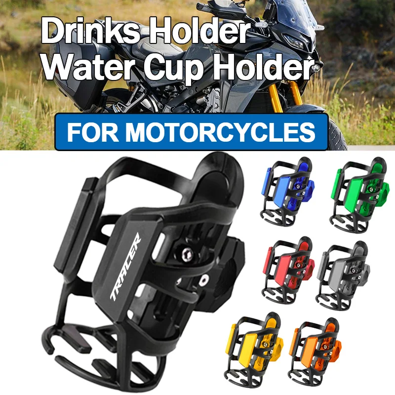 Motorcycle Beverage Water Bottle Cage For Yamaha Tracer Tracer 9 Tracer9GT tracer900 Drinks Holder Water Cup Holder