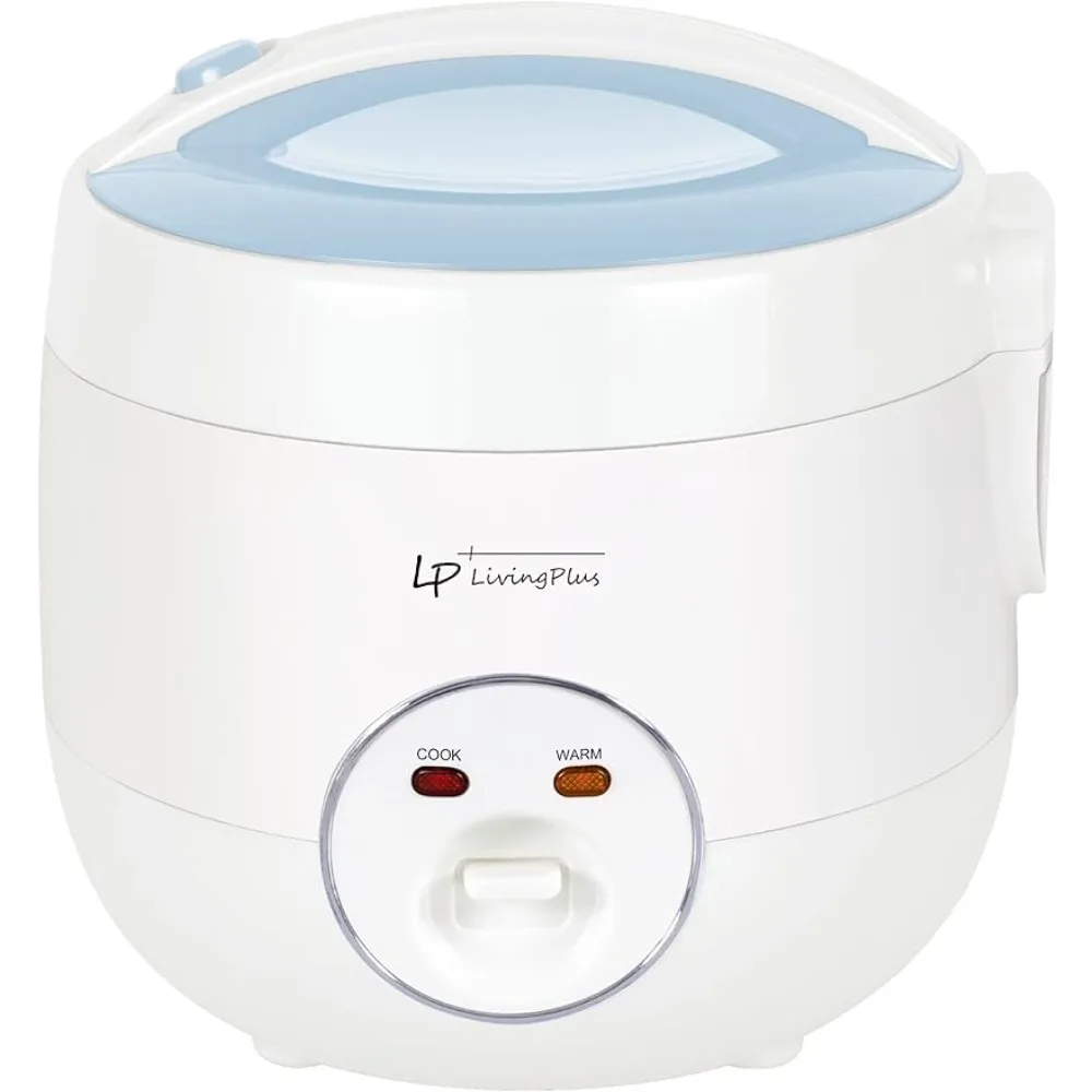 LP Living Plus Electric Rice Cooker, Non Stick Coating, One Touch Button (1.2L/6Cup)