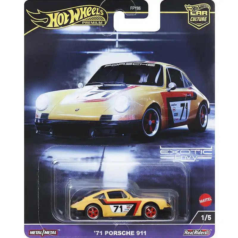 HOT WHEELS 1:64 FPY86 911 Reventon roadster Aston martin v12 speedster BMW M1 procar  f1 Collection alloy trolley model gifts