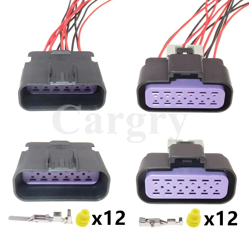 

1 Set 12P 15326915 15326910 Automotive Connector Auto Male Female Docking Socket AC Assembly Car Waterproof Adapter