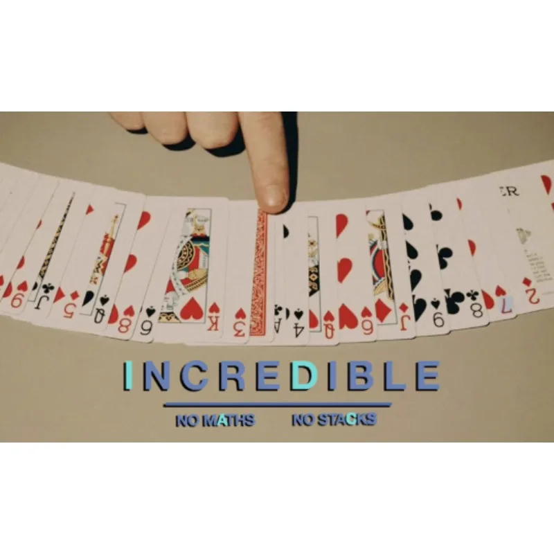 INCREDIBLE The Invisible Deck Reinvente Magic Tricks Card Prediction&Brainwave Close-up Illusions Gimmicks Mentalism Props Funny