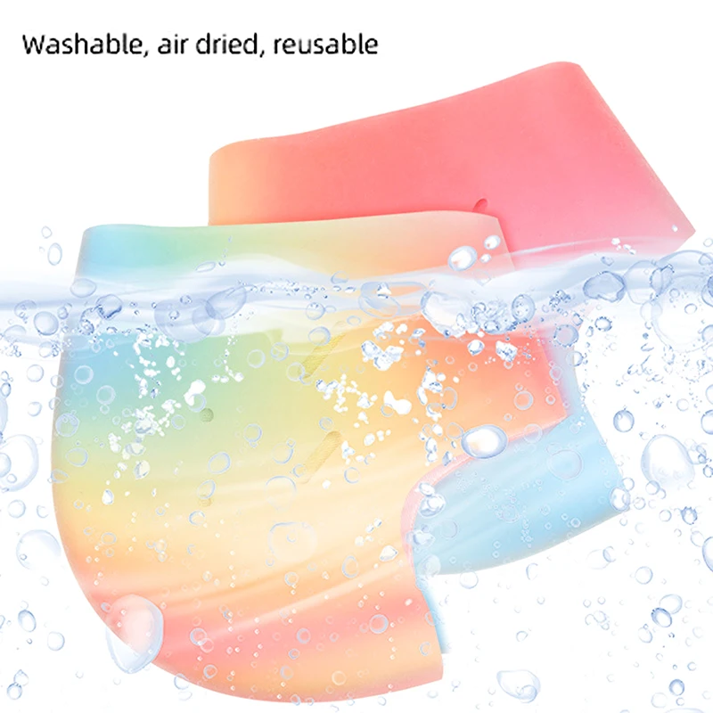 Silicone Moisturizing Foot Socks Foot Spa Massage Exfoliating Gel Socks Breathable Remove Dead Skin Anti Cracking Foot Care Tool