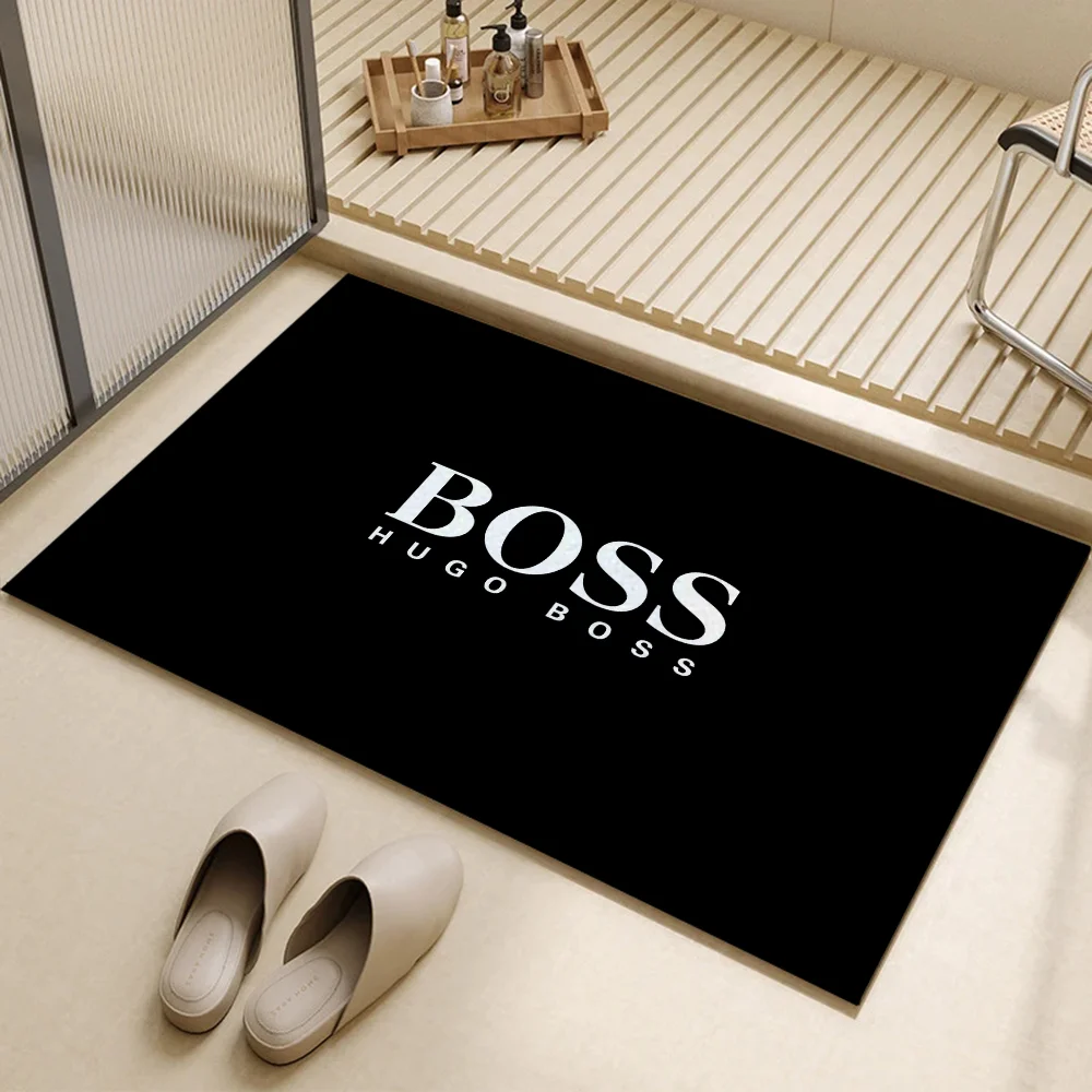 Hugo-Boss Carpet in the Bedroom Rug Outdoor Doormat Entrance Door Mat Out Room Decorating Items Floor Kitchen Mat Bathroom Mats