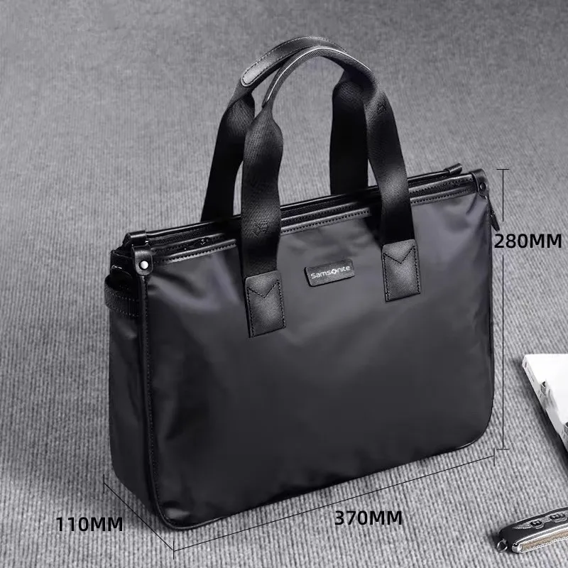Messenger Bag Men Briefcase Men's Oxford Cloth Handbag Business Briefcase Casual Single Shoulder Cross Body Bag