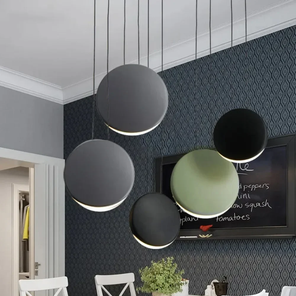 

Scandinavian Chandelier for Living Room Coffee Shop Bar Kitchen Island Pendant Lamp Dining Room Decoration