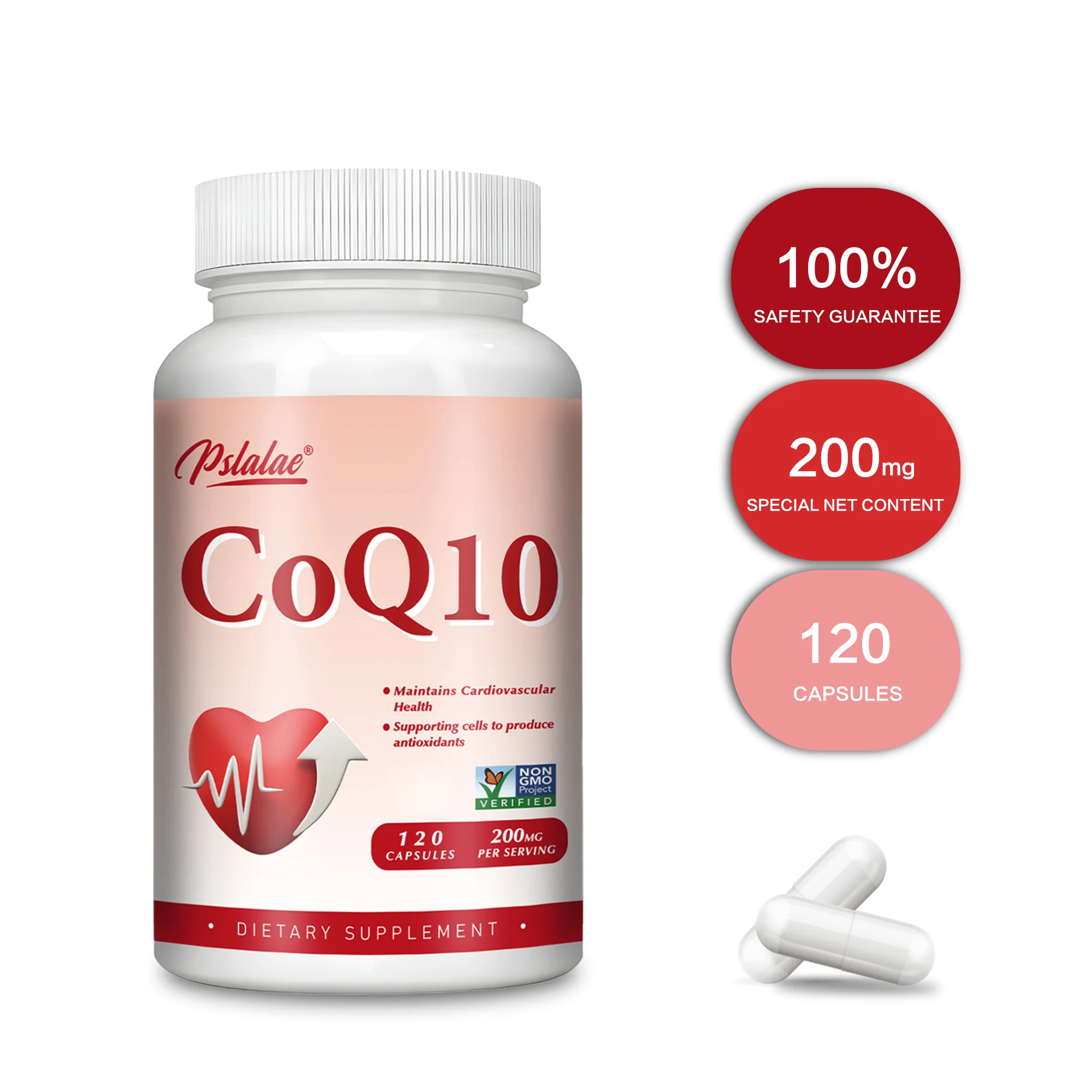 CoQ10 - Antioxidant, Heart Health, Blood Pressure Levels and Immune Support, Energy Production