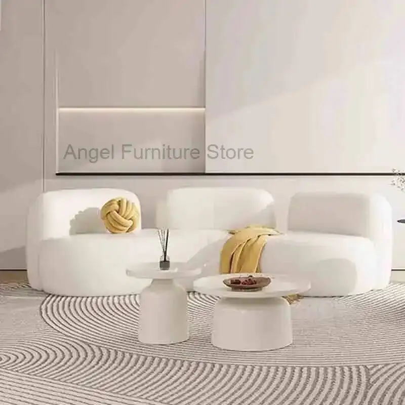 ユニークなテーブルコーヒーハードカバーホワイト美的ミニマリストリガーレコーヒーテーブル大理石リビングルームムエブルサロンホームデコレーション