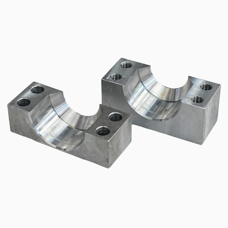 

Milling Turning CNC Machined Parts Alloy Steel Semi-Circular Fixed Base