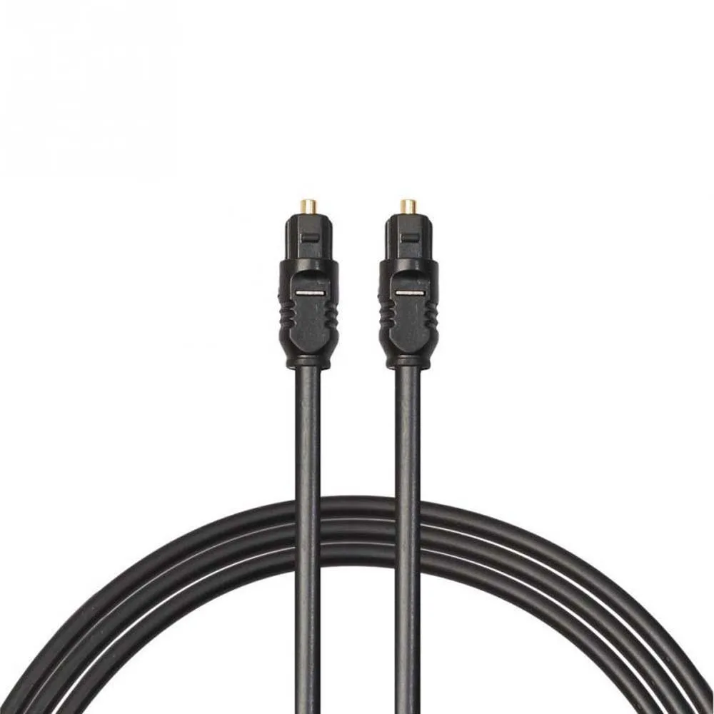 1/1.5/2/3/5/10m Digital Fiber Optical Optic Audio Cable SPDIF MD DVD Gold Plated Cable TOSLink Connectors