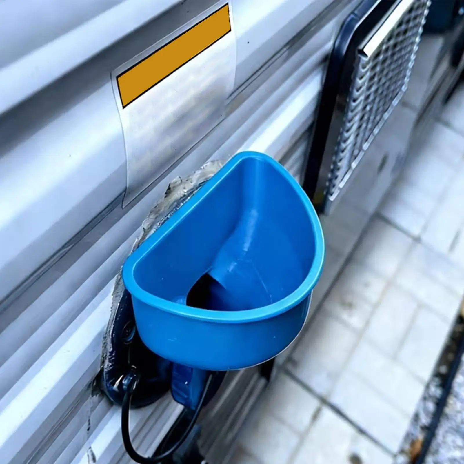 Entonnoir de remplissage de réservoir d'eau pour camping-car, anti-débordement, à large ouverture, accessoire pour remorque, fourgon, camping-car, voyage, camping