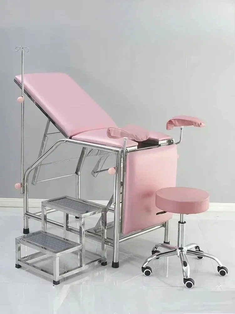 A  Stainless Steel Examination Bed Washing Bed