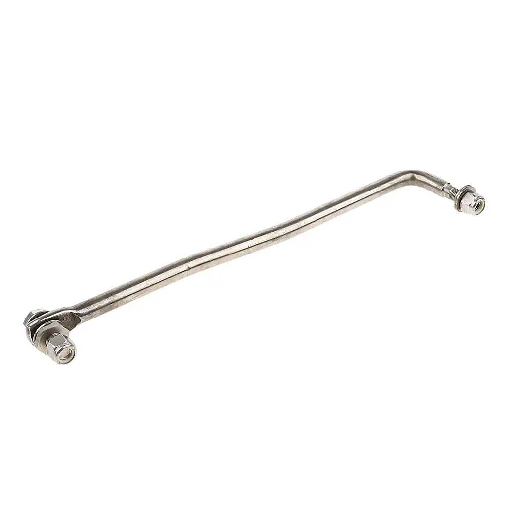 Precision Iron Steering Link Rod Outboard Throttle Control Shaft Lever End Set for 30-60HP Marine Engines