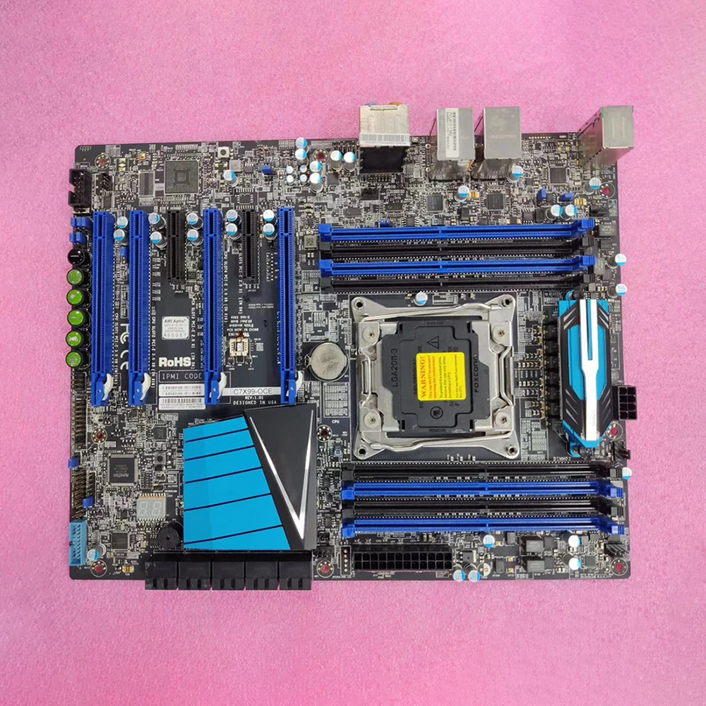 Desktop PC X99 Motherboard Core i7 E5-1600/2600 v3/v4 LGA 2011 C7X99-OCE