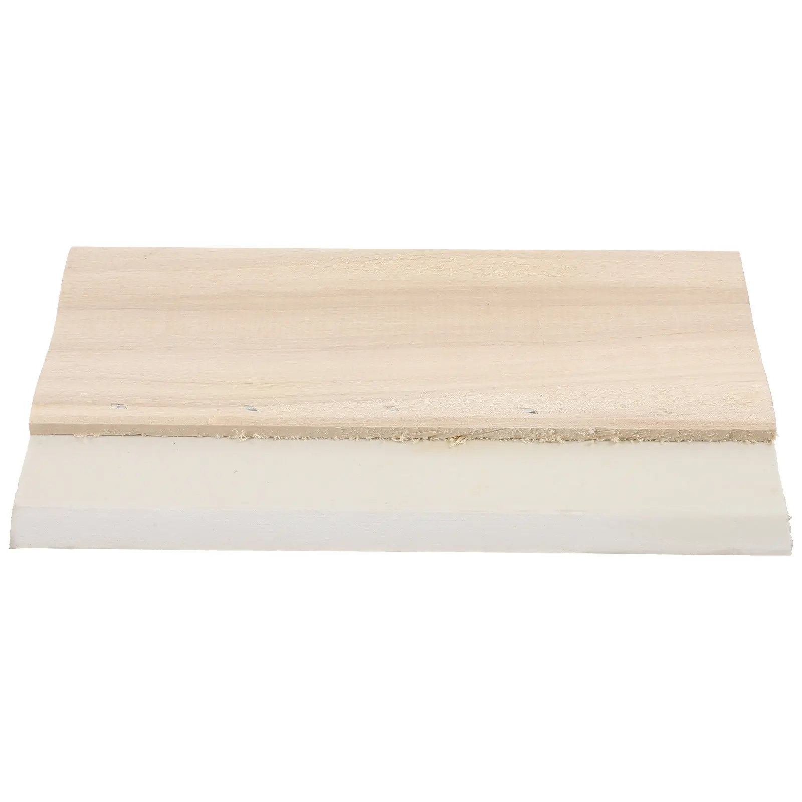 

Ракель для трафаретной печати с деревянной ручкой и резиновым лезвием – устойчивый к износу плоский скребок для домашнего использования, DIY, печати на ткани и шелке