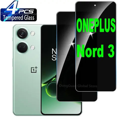 Per OnePlus Nord 3 Pellicola proteggi schermo privacy in vetro temperato anti-spia
