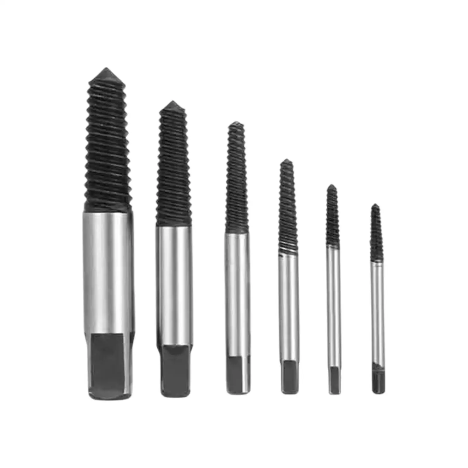 Stripped Screw Extractor 5 Piece Damaged Broken Nut Stud Bolt Tool Broken Screw Extractor Set For Men Work Home Fathers Repair